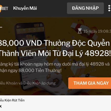 Hướng dẫn đăng ký nhận 88k tiền cược miễn phí